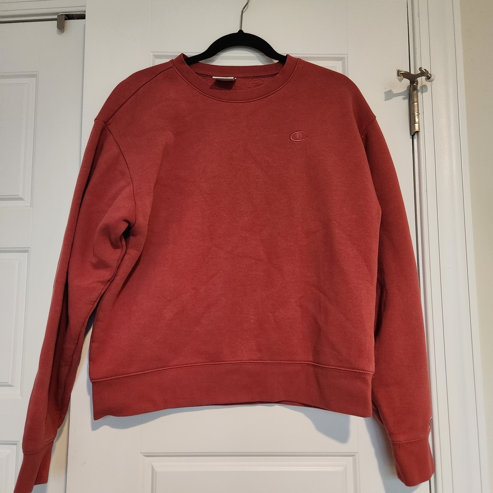 Champion Women's Rust Crewneck Sweater